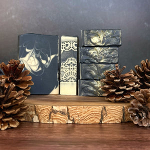 Black Linen & Amber Soap