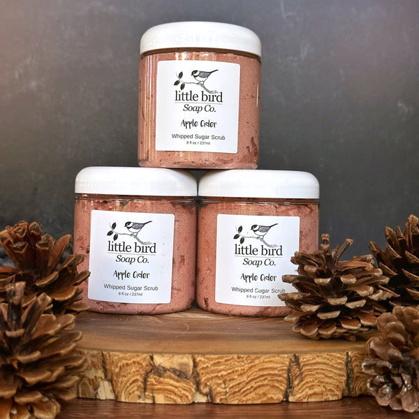 Fall Whipped Sugar Scrubs