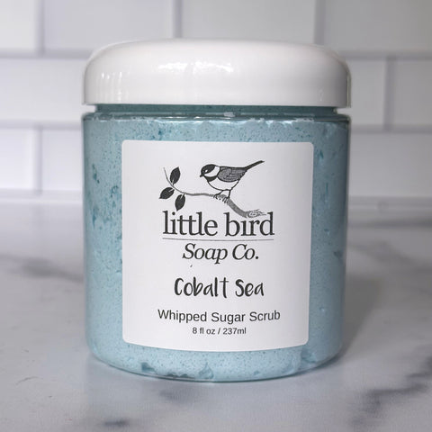 Whipped Sugar Scrub - Cobalt Sea